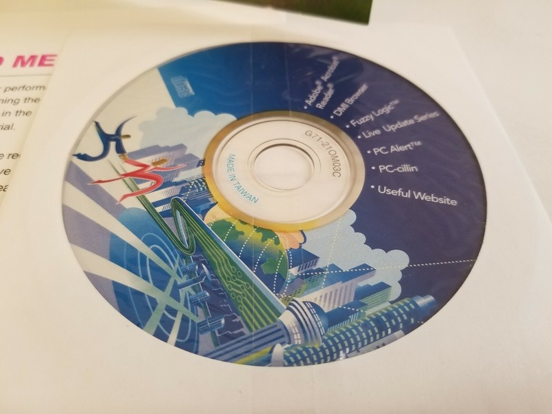 MSI 3D AGPhantom Users Manual Software Kit Disc Installation Drivers Application gallery