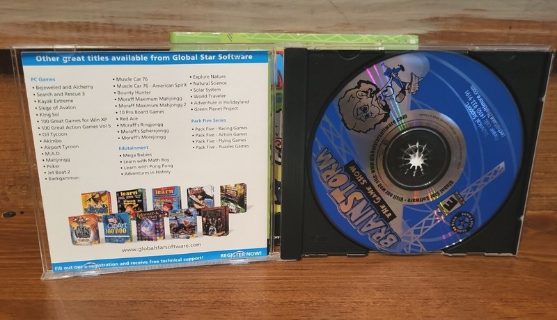 2003 Brainstorm The Gameshow Windows 98/Me/XP PC CD Rom Game gallery