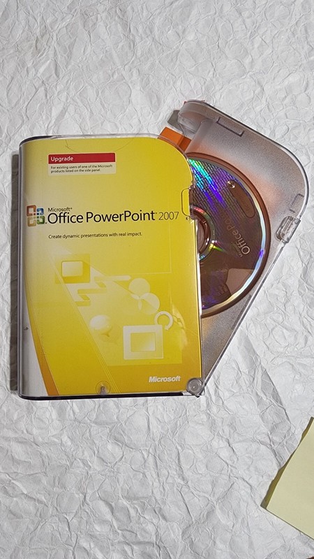 Microsoft Office PowerPoint 2007 For Windows CD/DVD Media and Upgrade License gallery