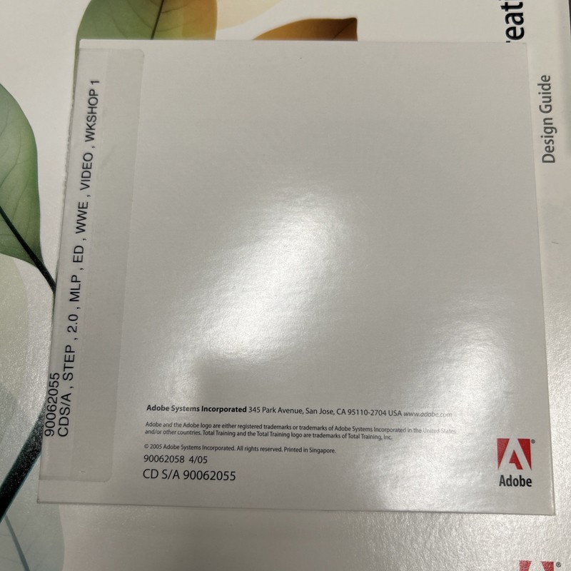 Adobe Creative Suite 2 CS2 Premium (Mac) - Full 6-Disc Set (with Serial Number) gallery