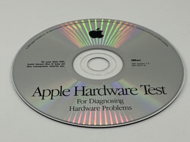 Apple Hardware Test Power Mac G4 SW Version 1.2 CD Disc Macintosh iMac gallery