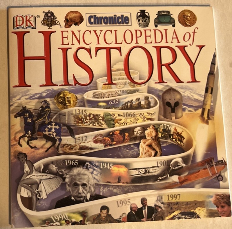 DK Chronicle Encyclopedia of History - A Comprehensive Exploration CD 1997. QQ