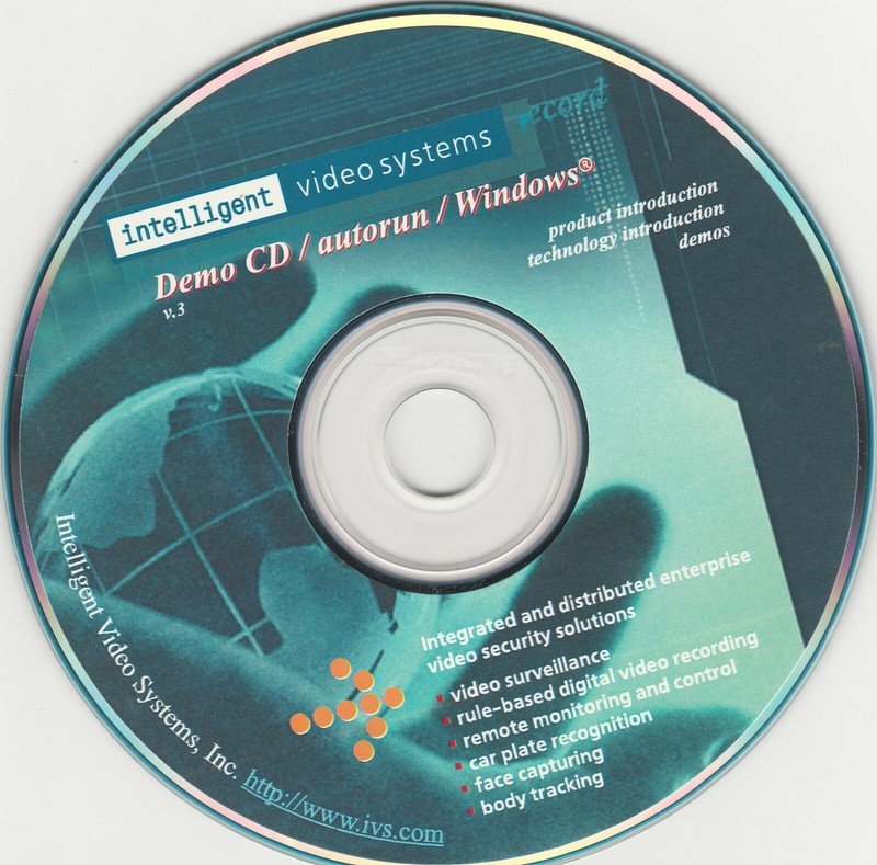 intelligent video systems Demo CD / autorun / Windows v.3 ~ CD-ROM