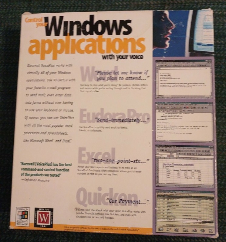Alpha Software Kurzweil VoicePlus gallery