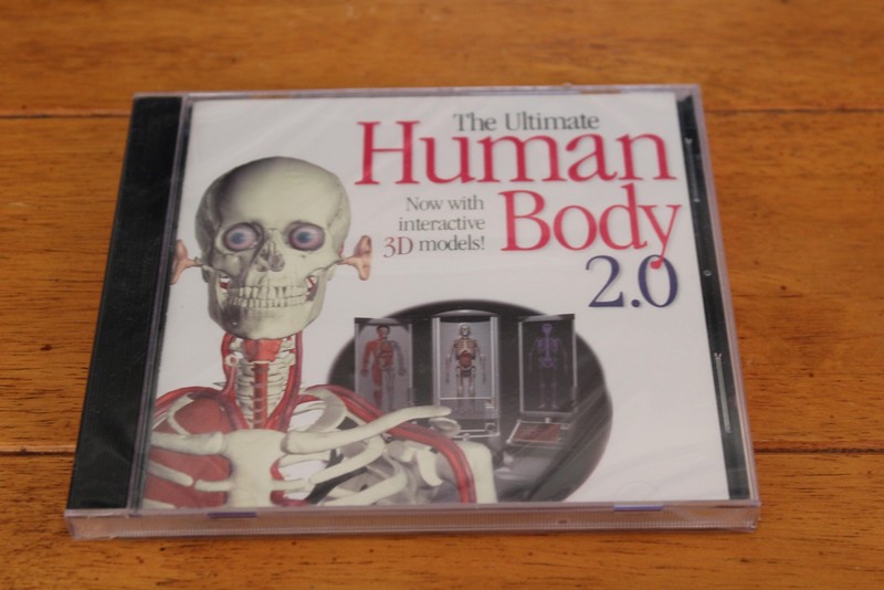The Ultimate Human Body 2.0 PC CD Windows Anatomy Educational Software Sealed