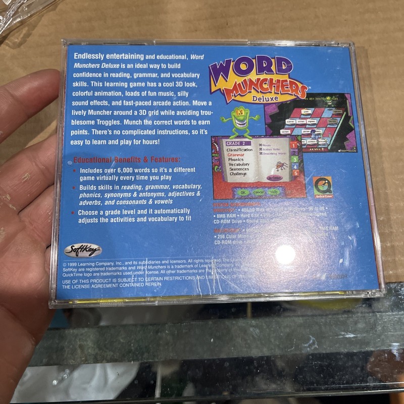 The Learning Company Word Munchers Deluxe for PC Mac CD-ROM gallery