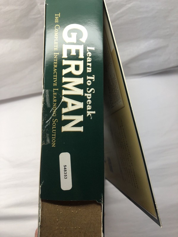 Learn to Speak German 7.0 (3 CD-ROM/Win 98/95) The Learning Company gallery