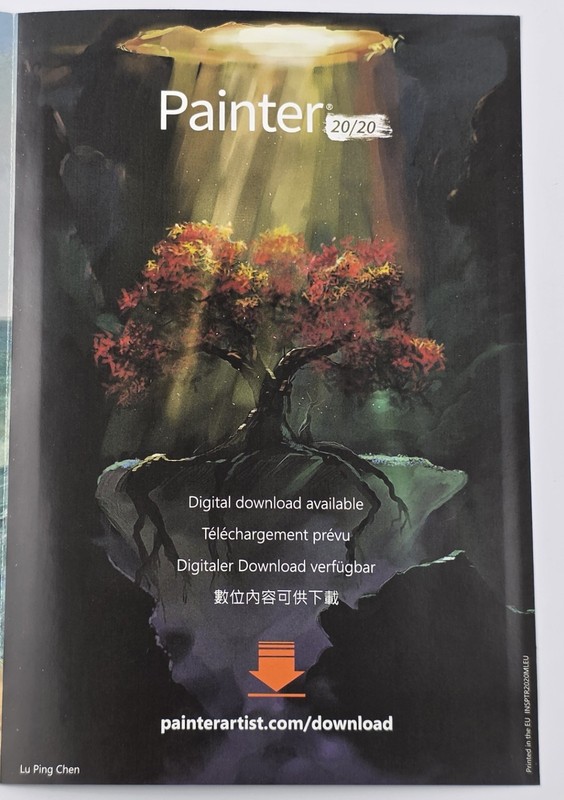 Corel Painter 2020 Digital Art Software Windows Mac Physical CD Disc Serial Code gallery