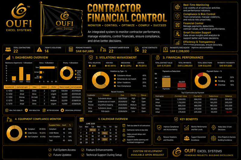 OUFI Contractor Financial Control