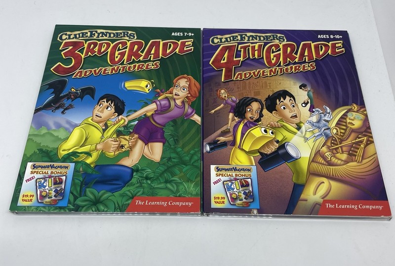 The ClueFinders 3rd/4th Grade Adventures CD-ROM