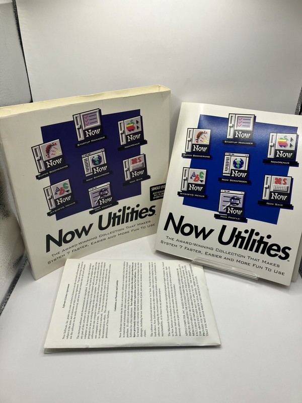 Now Utilities Award-Winning Collection that makes System 7 Faster gallery