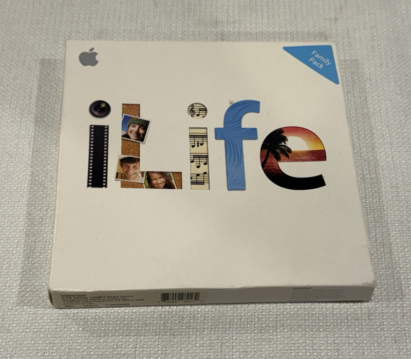Apple iLife 2009 Retail Family Pack V9.0.3 MB9672/A Install DVD – UNTESTED