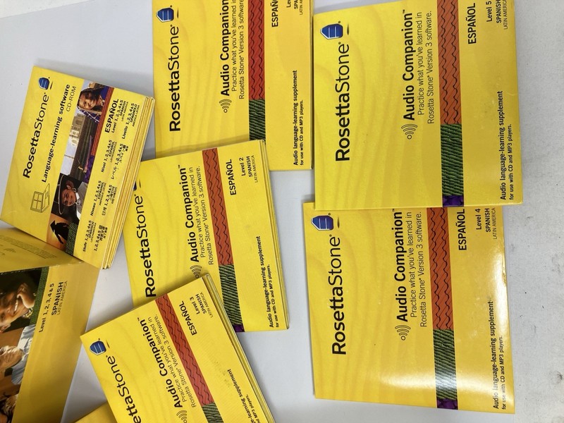 Rosetta Stone Spanish Latin America Level 1-5 Full Set of Discs gallery