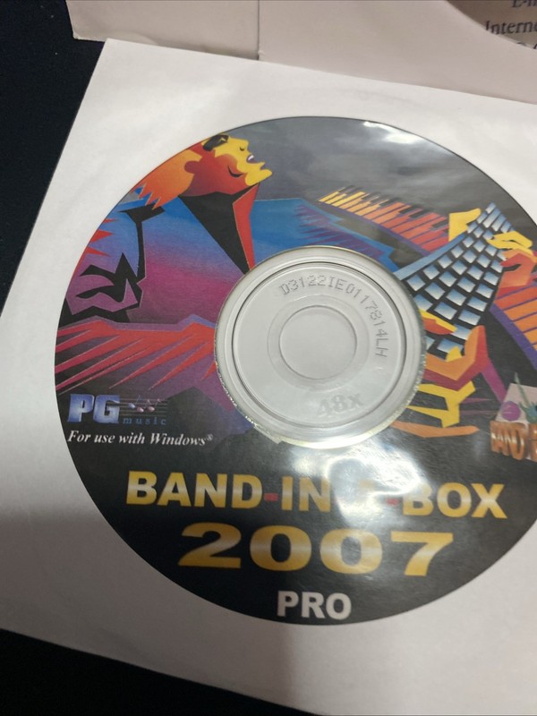 Band in A Box Music Software PG Music 5 CD 2 Manuals Windows 95 Nice! Studio D1 gallery
