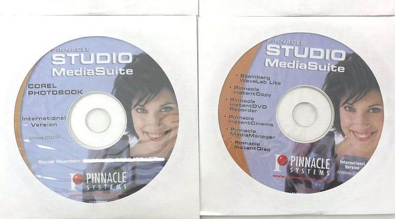 PINNACLE STUDIO PLUS 9 / STUDIO MEDIA SUITE WITH MANUALS gallery