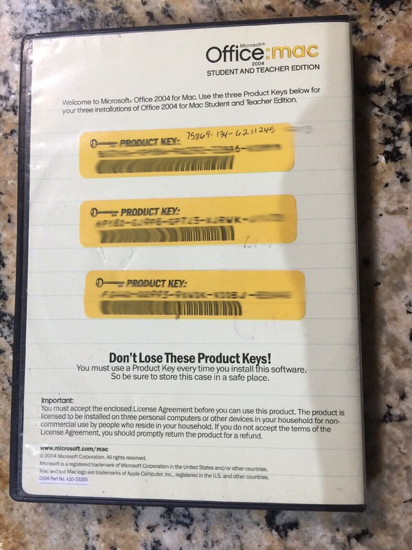 Microsoft Office Mac Student and Teacher 2004 (Retail) (1 User/s) - Full Version gallery