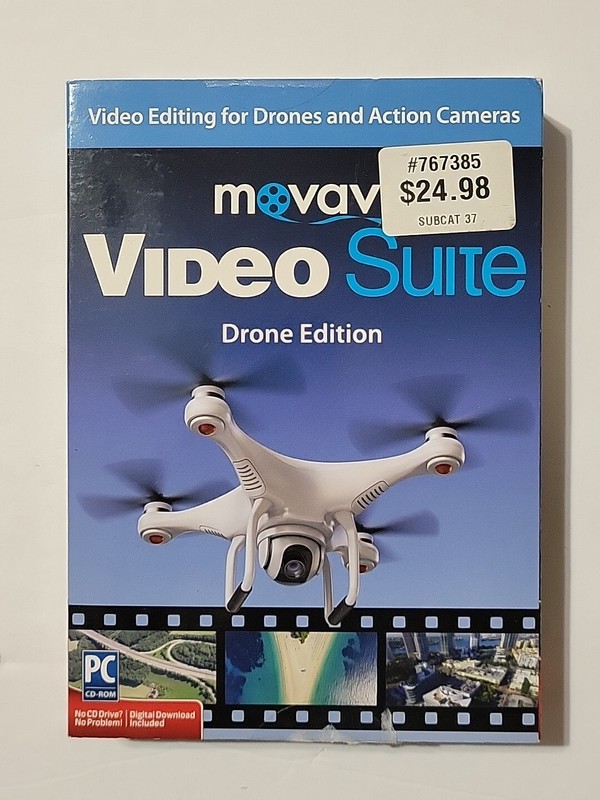 Encore Software Movavi Video Suite Drone Edition For Windows 7,8,10 NEW