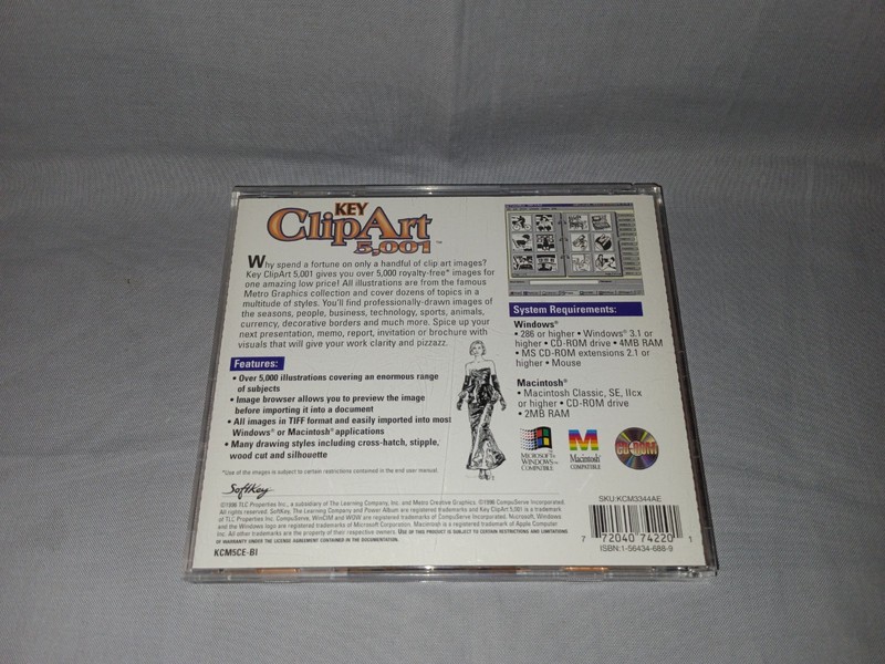 Lot Of 2 Clip Art Cds, Softkey ClipArt 5,001 And Galaxy Of Home Office Help gallery