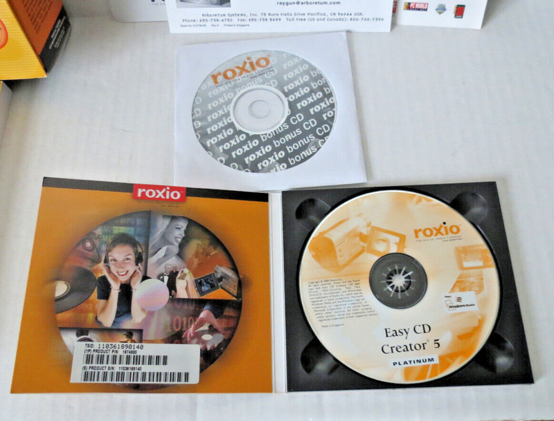 Roxio Easy CD Creator 5 Platinum Edition for Windows 95/98/Me/NT4 WS/2000 Pro gallery