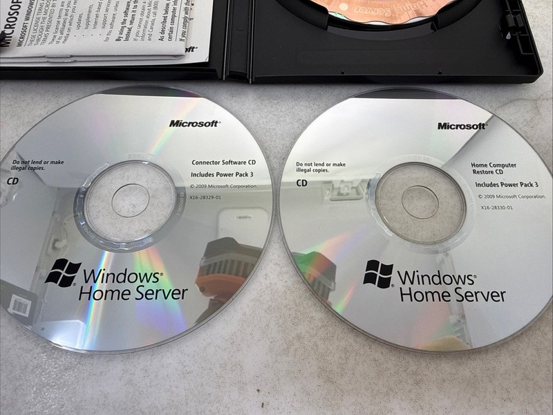 Windows Home Server 2009 OEM Software DVD with Product Key gallery