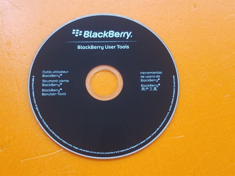 ⭐️⭐️⭐️⭐️⭐️ PC Software CD Disc Blackberry User Tools 2006 in Sleeve