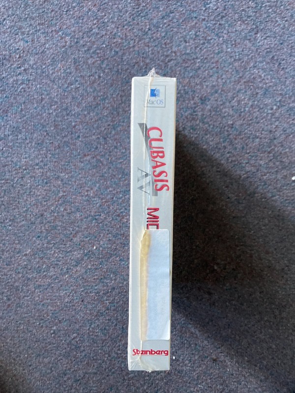 Vintage Steinberg Cubasis AV Software - Mac OS - New Factory Sealed gallery