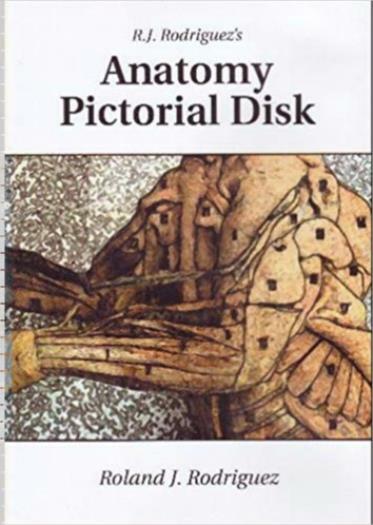 R.J. Rodriguez's Anatomy Pictorial Disk PC CD educational pictures images! BOX