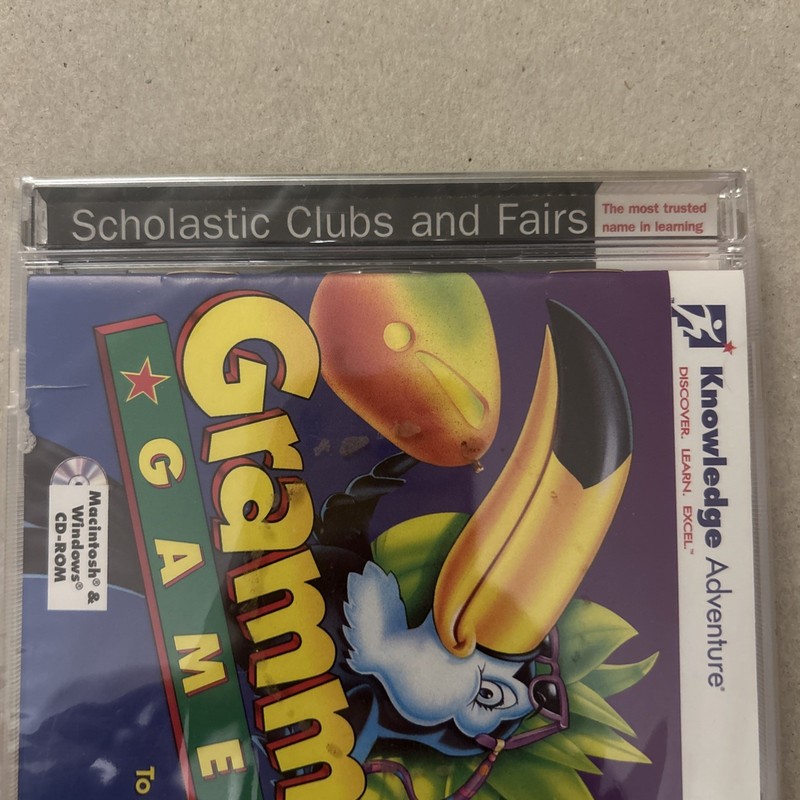 Scholastic Clubs And Fair CD-ROM Computer Grammar Games Knowledge Adventure Kids gallery