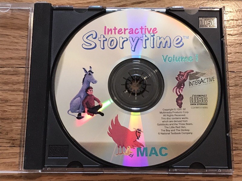 Interactive Storytime Volume 1 (Disc only)