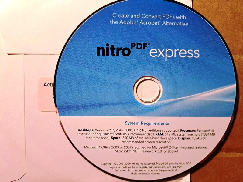 Nitro PDF Express Full Version w/ Activation Code & License for Windows