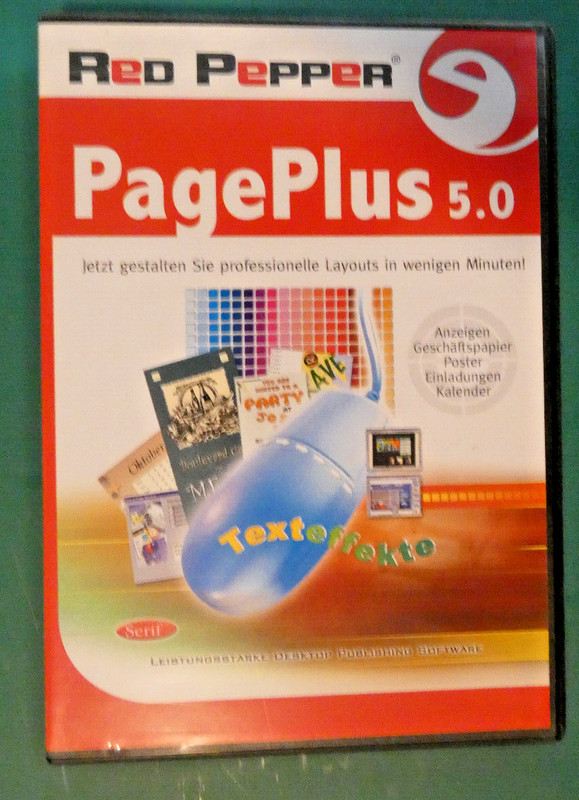 Red Pepper Page Plus 5.0 for Windows PC