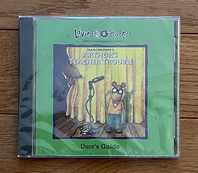 Arthur’s Teacher Trouble (Living books) PC Game. CD-ROM in Original Sealed Case