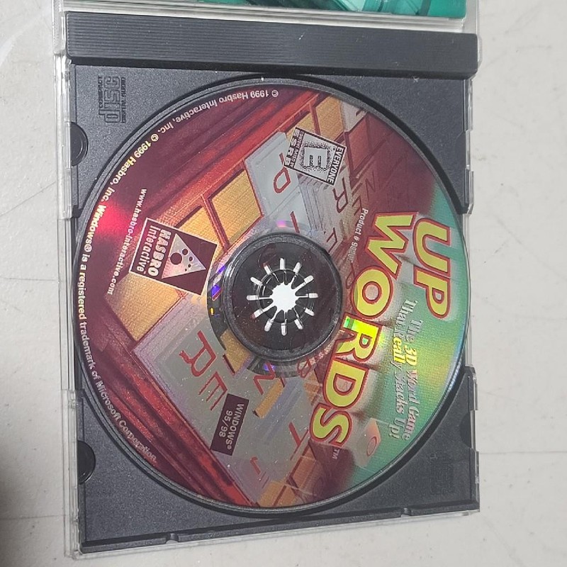 UP WORDS 3D Word Game (1999) Windows 95/98 PC CD-ROM Complete gallery