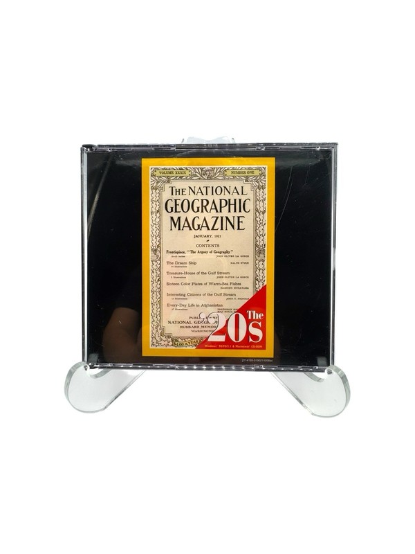Vintage National Geographic Magazine The 1920s 3 Part Interactive CD-ROM Set