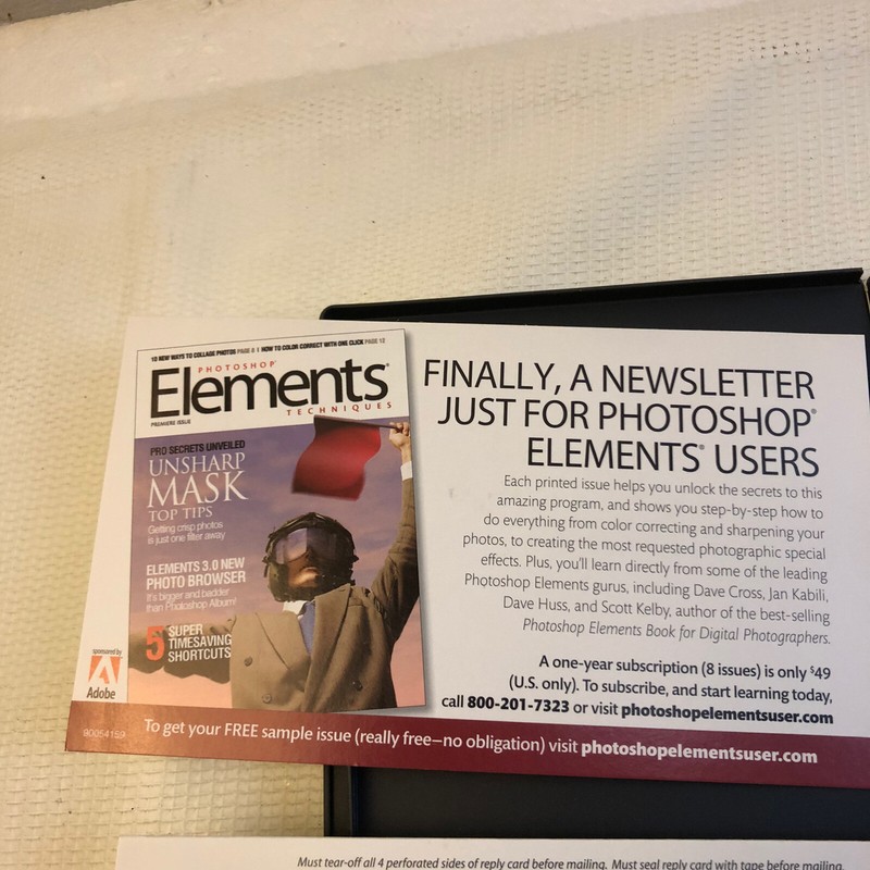Adobe Premier Elements 3.0 PC 2004 1 Disc + Serial Code Number Macintosh Version gallery