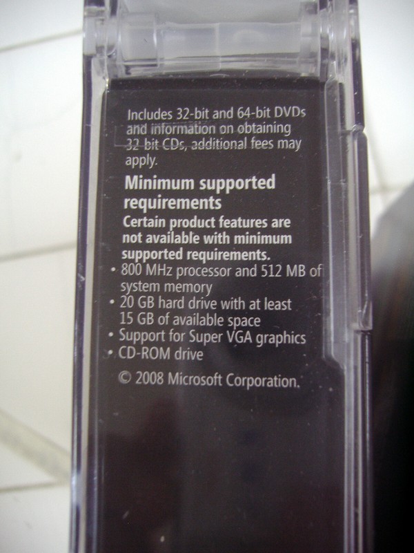 Microsoft Windows Vista Ultimate Full 32 Bit & 64 Bit DVDs=NEW SEALED BOX= gallery