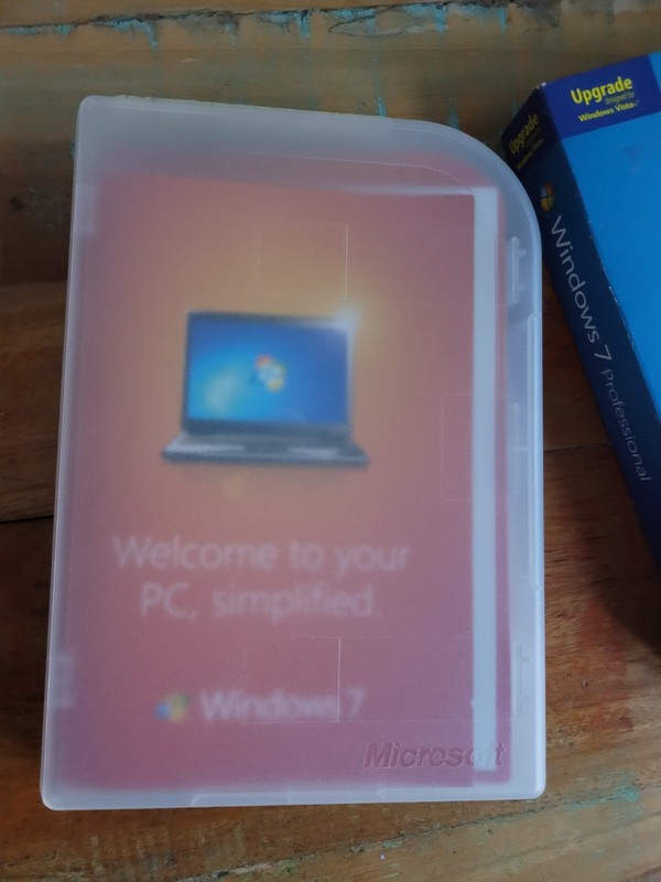 Microsoft Windows 7 Professional Full 32 & 64 bit DVD MS WIN PRO=NEW RETAIL BOX= gallery