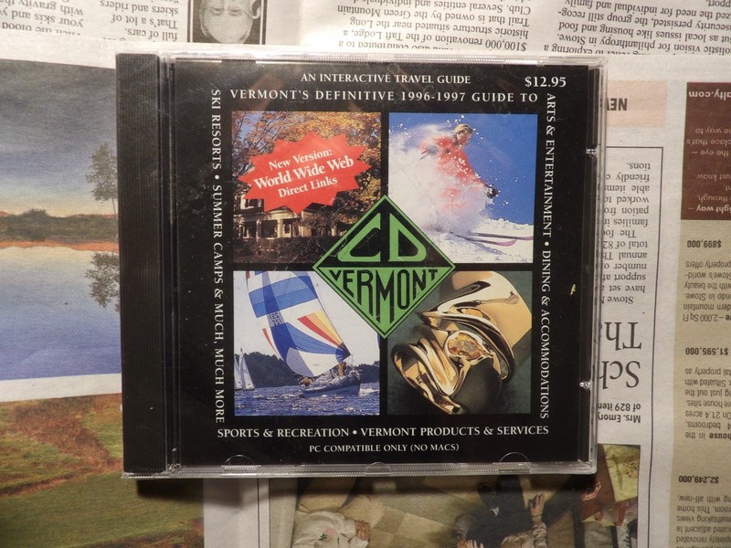 SEALED: CD Vermont An Interactive Travel Guide & Catalogue 1996-1997
