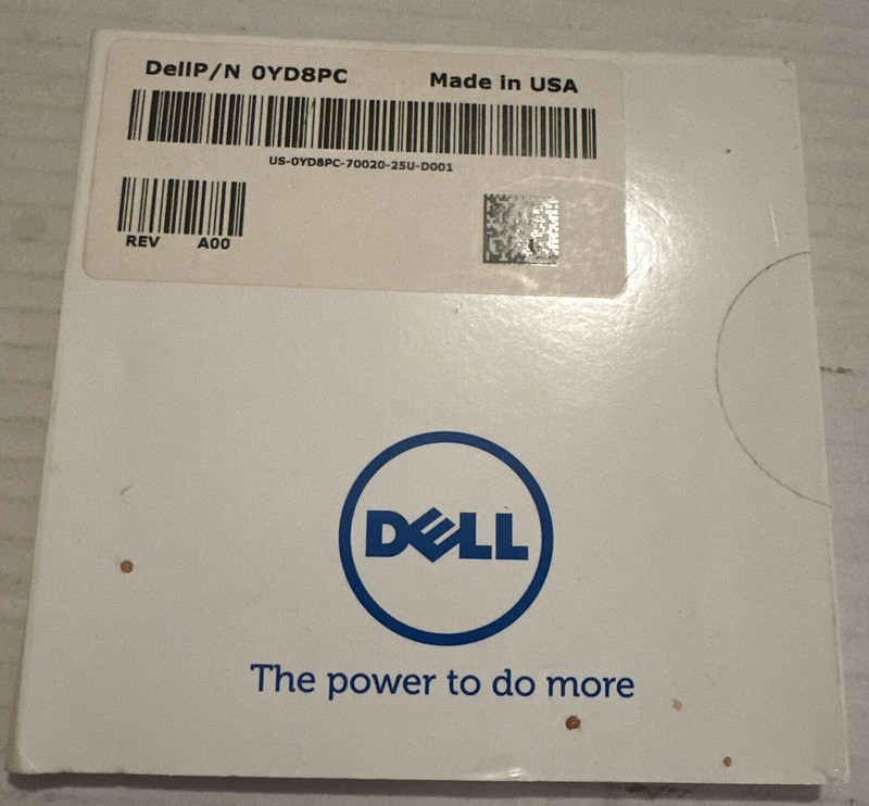New Dell CFI CD Media Restore Disc Custom Factory Integration 0YD8PC Method 2
