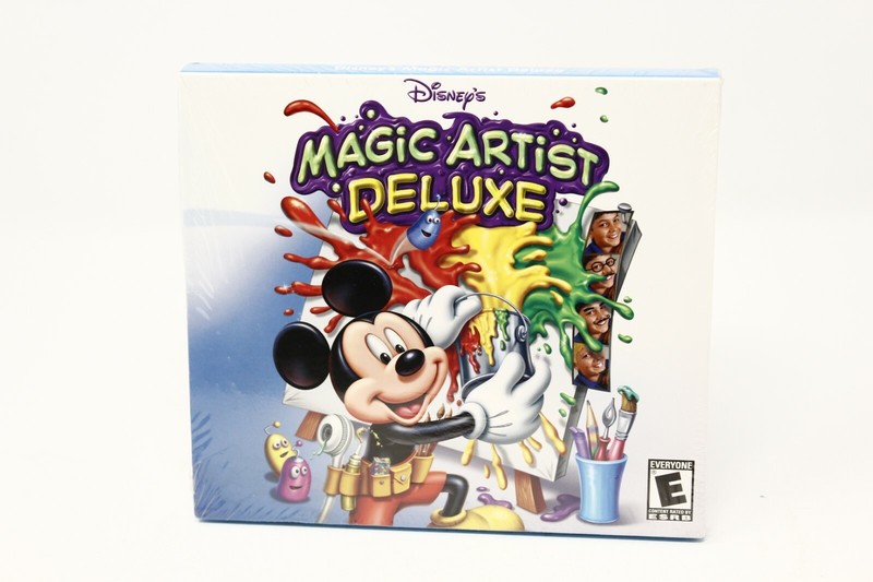 Disney Magic Artist Deluxe – PC Art Sim – New Sealed