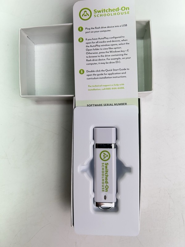 Switched On Schoolhouse 6th Grade Science USB Homeschool Curriculum uSOS600S gallery