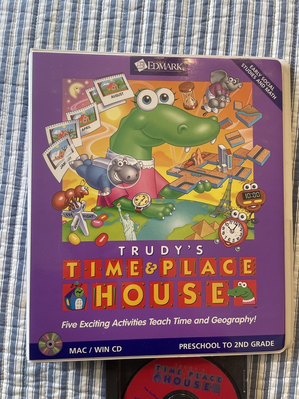 Trudy's Time & Place House Edmark CD-ROM Win/Mac Education Software gallery