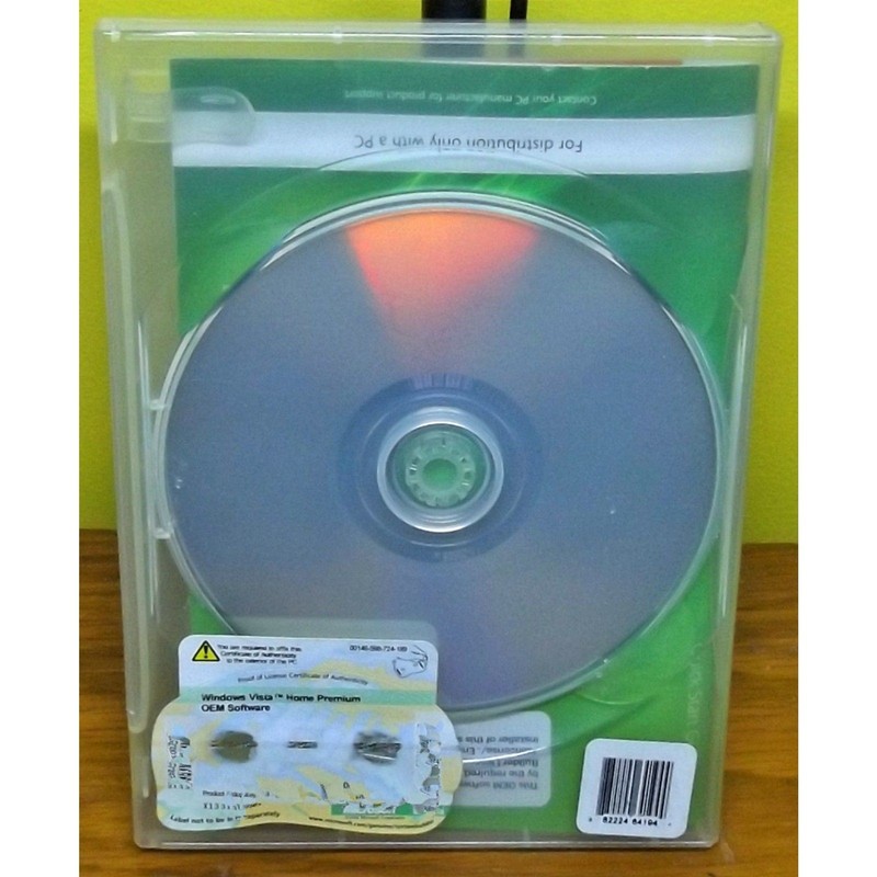 Microsoft Windows Vista Home Premium OEM Builders Pack 32 Bit