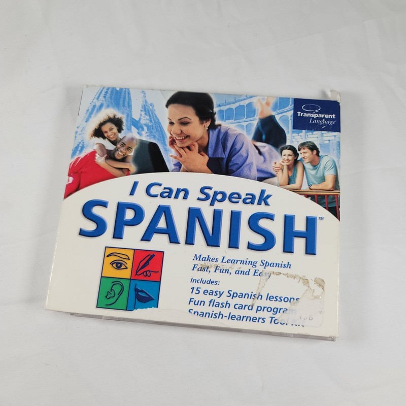 I Can Speak Spanish - Transparent Language - Learning CD Windows PC Mac gallery