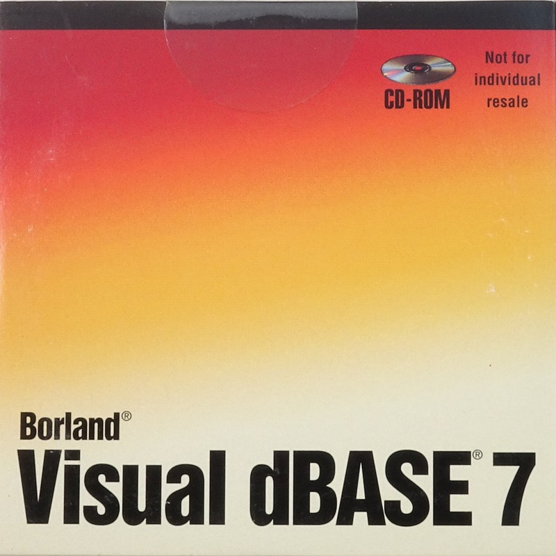 Borland Visual dBase 7 Compiler 32-BIT BOR10294 DBA1370WW35182 NEW