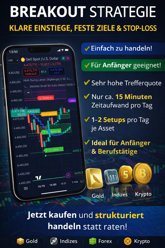 Forex Breakout System – Clear Entries, Fixed Targets &SL / Ideal for Beginners