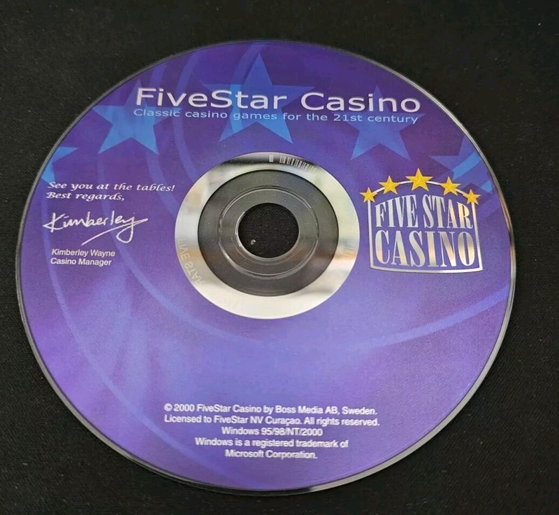 Five Star Casino Video Game CD-ROM gallery