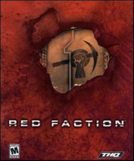 Red Faction 1 PC CD deep Mars surface mine worker shooter role-playing game 2001