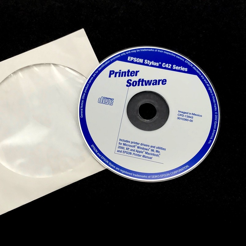 Epson Stylus C42 Series Printer Software (CPD-13943) Windows/Macintosh - 2002