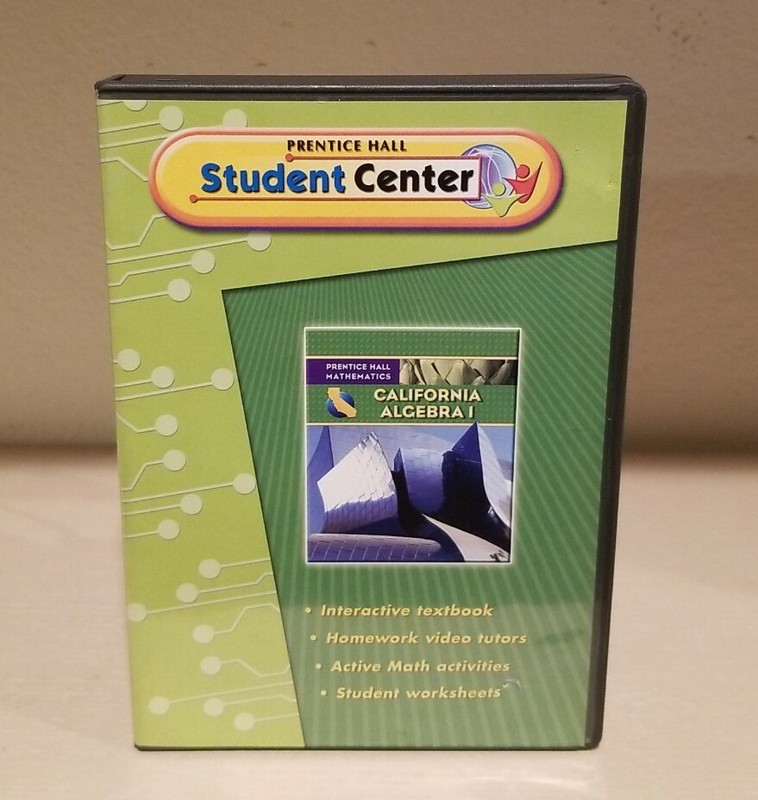 Prentice Hall Student Center Mathematics CALIFORNIA ALGEBRA 2 (2009 CD-ROM) Math